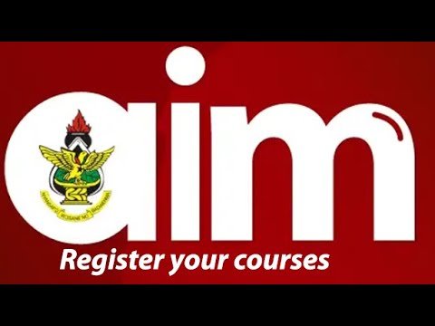 How To Register Your Courses Using The KNUST AIM App And Also The Online Platform
